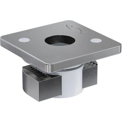 Fischer 559753 Rohrklemme - Edelstahl, M10 Fischer 559753 Rohrklemme - Edelstahl, M10