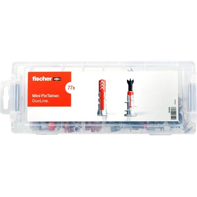 Fischer MiniFixTainer DuoLine Fastgørelsessæt - Fastgørelsessæt Fischer MiniFixTainer DuoLine Fastgørelsessæt - Fastgørelsessæt