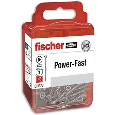 FISCHER Fpf-St 3,5X20 A2F - Vis - Pack de 20 FISCHER Fpf-St 3,5X20 A2F - Vis - Pack de 20