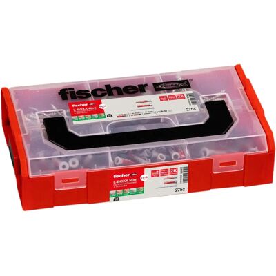 Caja de Herramientas Fischer con Tacos y Tornillos - Kit Multiusos Caja de Herramientas Fischer con Tacos y Tornillos - Kit Multiusos