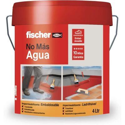 Impermeabilizante Fischer Ms Terracotta 4 L Impermeabilizante Fischer Ms Terracotta 4 L