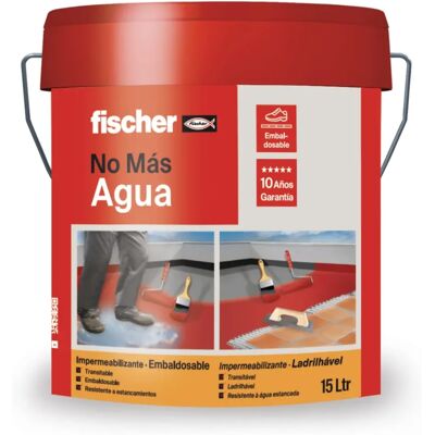 Fischer Impermeabilizante 15L - Para superficies de terracota Fischer Impermeabilizante 15L - Para superficies de terracota
