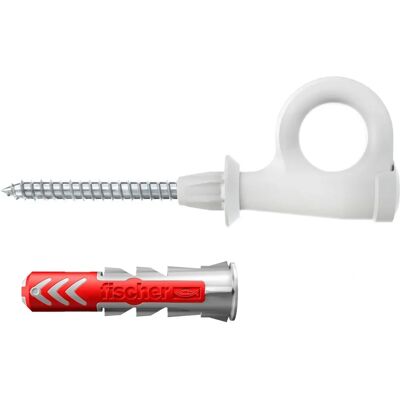 Fischer väggplugg och skruvset - 25 delar - EasyHook DuoPower 6x30 Fischer väggplugg och skruvset - 25 delar - EasyHook DuoPower 6x30