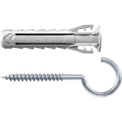 Fischer SX Plus Dübel & Haken Set - Für Beton & Mauerwerk Fischer SX Plus Dübel & Haken Set - Für Beton & Mauerwerk