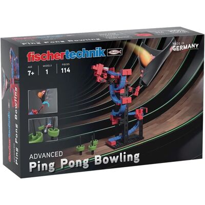 Fischertechnik 569017 Ping Pong Bowling Kit - Zestaw STEM do 7+ lat Fischertechnik 569017 Ping Pong Bowling Kit - Zestaw STEM do 7+ lat