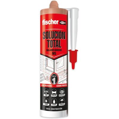 Fischer - Solución Total - 290 ml - MS polymer - Sellante Fischer - Solución Total - 290 ml - MS polymer - Sellante