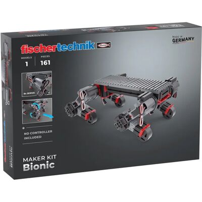 Fischertechnik Maker Kit Bionic - Robuuste bouw voor gevorderden Fischertechnik Maker Kit Bionic - Robuuste bouw voor gevorderden