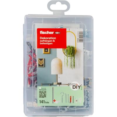 fischer EasyDIY Deko-Box - Assortiment voor wandmontage fischer EasyDIY Deko-Box - Assortiment voor wandmontage