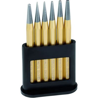 Rennsteig Brand 424 120 0 Taper Punch Set - Punches in Plastic Stand Rennsteig Brand 424 120 0 Taper Punch Set - Punches in Plastic Stand