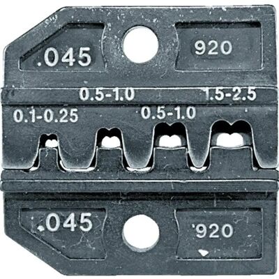 Inserto de crimpado Rennsteig - 0,1-2,5mm² - Conectores planos no aislados Inserto de crimpado Rennsteig - 0,1-2,5mm² - Conectores planos no aislados