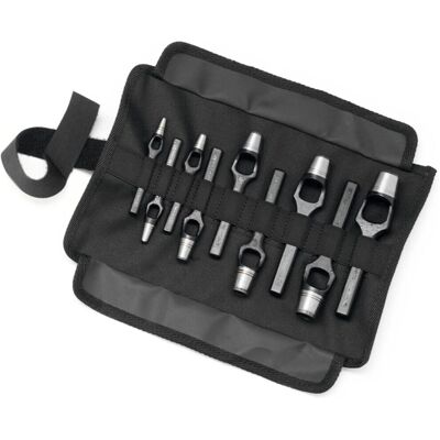 RENNSTEIG - Zestaw stempli - 9 sztuk, 3-19 mm RENNSTEIG - Zestaw stempli - 9 sztuk, 3-19 mm