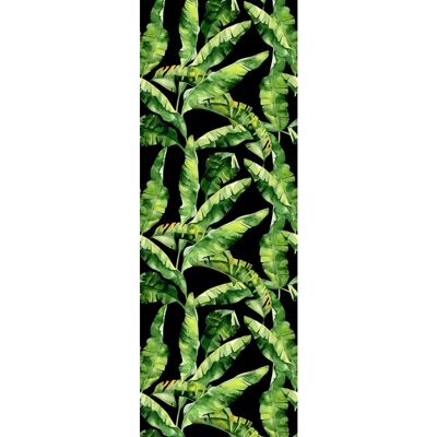 QUEENCE Tropische Blätter-Grün Vinyltapete - Selbstklebend 90x250cm QUEENCE Tropische Blätter-Grün Vinyltapete - Selbstklebend 90x250cm