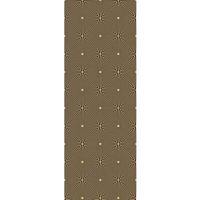 QUEENCE Gold Vinyl Tapete - 0,9x2,5 m, Selbstklebend, Abstrakt QUEENCE Gold Vinyl Tapete - 0,9x2,5 m, Selbstklebend, Abstrakt