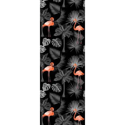 QUEENCE Lalita Vinyltapete - Blumenblattmuster - 0,9m x 2,5m - Vinyl Wanddekoration QUEENCE Lalita Vinyltapete - Blumenblattmuster - 0,9m x 2,5m - Vinyl Wanddekoration