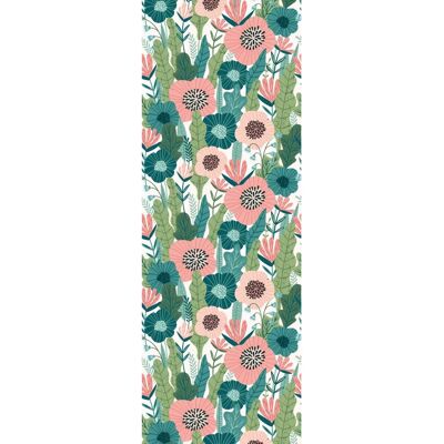 QUEENCE Defne Vinyltapete - Blumen, Selbstklebend, 0,9x2,5 m QUEENCE Defne Vinyltapete - Blumen, Selbstklebend, 0,9x2,5 m