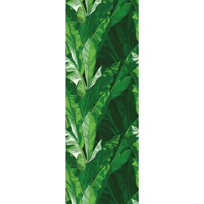 QUEENCE Grüne Blumen Vinyl Tapete - Wand & Tür Dekor QUEENCE Grüne Blumen Vinyl Tapete - Wand & Tür Dekor