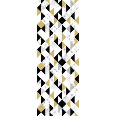 QUEENCE Gold Vinyl Tapete - 3D Muster, Selbstklebend, Wand & Tür QUEENCE Gold Vinyl Tapete - 3D Muster, Selbstklebend, Wand & Tür