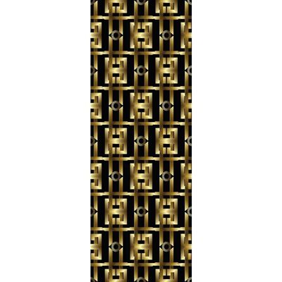 QUEENCE Gold 3D Diamant Vinyl Tapete - Tapeten QUEENCE Gold 3D Diamant Vinyl Tapete - Tapeten
