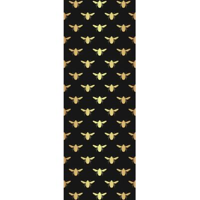 QUEENCE Bienen Tapete - Tiermuster Vinyl 0,9x2,5m QUEENCE Bienen Tapete - Tiermuster Vinyl 0,9x2,5m
