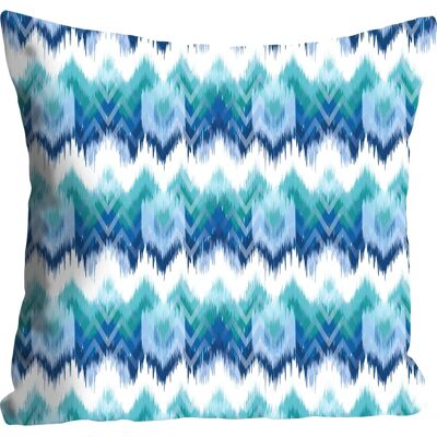 QUEENCE Sarah Blau Modernes Muster Kissen - Dekoration QUEENCE Sarah Blau Modernes Muster Kissen - Dekoration