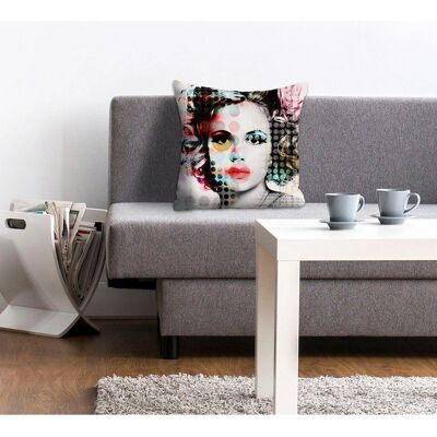 QUEENCE Emilia - Bedrucktes Dekokissen - 40cm x 40cm QUEENCE Emilia - Bedrucktes Dekokissen - 40cm x 40cm