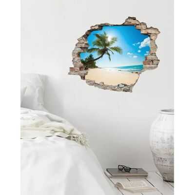 QUEENCE - Paradies - Blau - 60x50 cm - Wall sticker QUEENCE - Paradies - Blau - 60x50 cm - Wall sticker