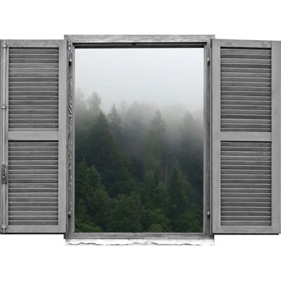 QUEENCE - Wald - Natur - 80x60 cm - Wall sticker QUEENCE - Wald - Natur - 80x60 cm - Wall sticker