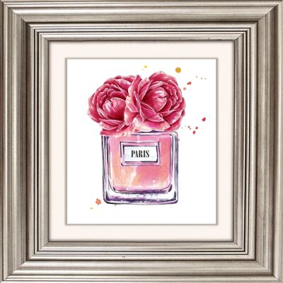 QUEENCE - Blüten Parfum - 40x40x3 cm - Multicolor - Acrylic glass picture QUEENCE - Blüten Parfum - 40x40x3 cm - Multicolor - Acrylic glass picture