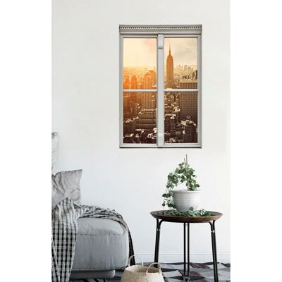 QUEENCE - New York - Orange - 40x60 cm - Wandsticker QUEENCE - New York - Orange - 40x60 cm - Wandsticker