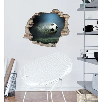 QUEENCE - Fußball - 60x50x0.1cm - bunt - Wall decal QUEENCE - Fußball - 60x50x0.1cm - bunt - Wall decal