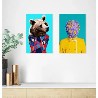 QUEENCE Blumen Acrylglasbild - Wandkunst QUEENCE Blumen Acrylglasbild - Wandkunst