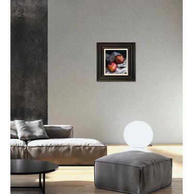 QUEENCE Granatapfel Wandbild - 40x40 cm QUEENCE Granatapfel Wandbild - 40x40 cm