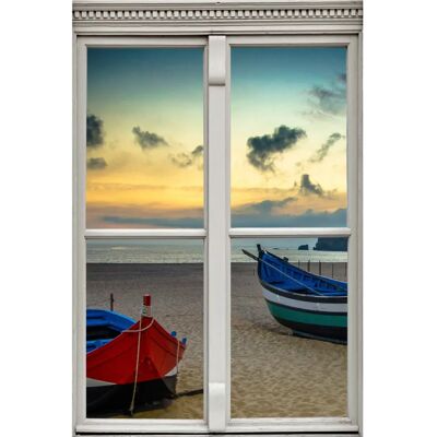 QUEENCE - Boote am Strand - Natur - Wall sticker QUEENCE - Boote am Strand - Natur - Wall sticker