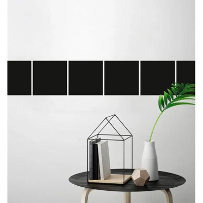 QUEENCE - 15x15 - Schwarz - Fliesenaufkleber QUEENCE - 15x15 - Schwarz - Fliesenaufkleber