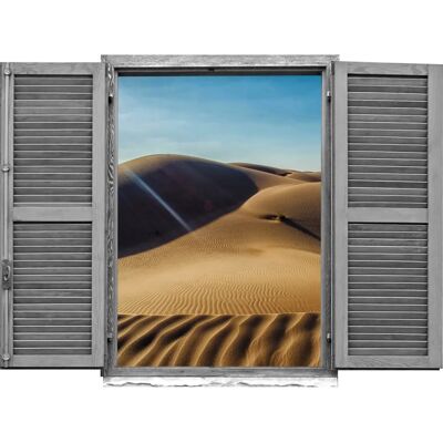 QUEENCE - Wüste - Braun - 80x60 cm - Wall decal QUEENCE - Wüste - Braun - 80x60 cm - Wall decal