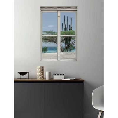 QUEENCE - Kaktus - Beige - 40x60 cm - Wall sticker QUEENCE - Kaktus - Beige - 40x60 cm - Wall sticker