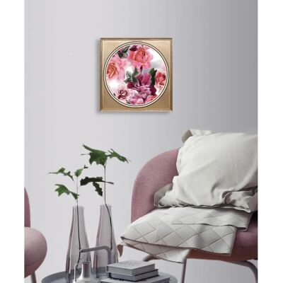 QUEENCE - Rosen - 40x40x3 cm - Acrylic glass picture QUEENCE - Rosen - 40x40x3 cm - Acrylic glass picture