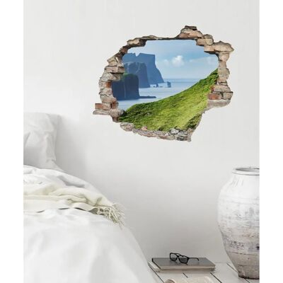 QUEENCE - Fjord - 60x50 cm - Natur - Wandtattoo QUEENCE - Fjord - 60x50 cm - Natur - Wandtattoo