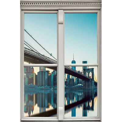 QUEENCE - Brooklyn Bridge - 40x60 cm - Wandsticker QUEENCE - Brooklyn Bridge - 40x60 cm - Wandsticker