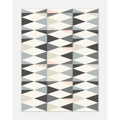 QUEENCE - abstrakte Kunst - bunt - 30x40x3 cm - Kunstdruck QUEENCE - abstrakte Kunst - bunt - 30x40x3 cm - Kunstdruck