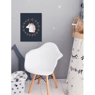 QUEENCE Einhorn Leinwand 30x40cm - Wandbild QUEENCE Einhorn Leinwand 30x40cm - Wandbild