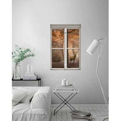 QUEENCE - Hirsch - 40x60 cm - bunt - Wandtattoo QUEENCE - Hirsch - 40x60 cm - bunt - Wandtattoo