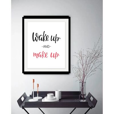QUEENCE - Wake up - Mehrfarbig - 30x40 cm - Art print QUEENCE - Wake up - Mehrfarbig - 30x40 cm - Art print
