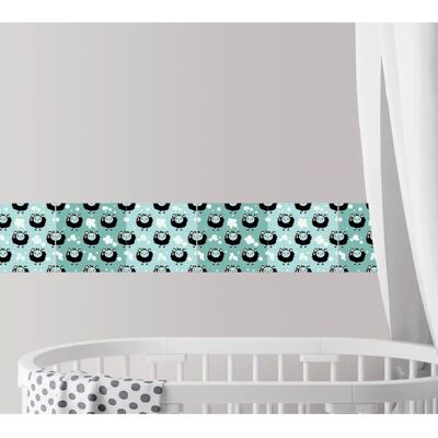 QUEENCE - Gr. B - 15x15x0.1 cm - blau - Tile sticker QUEENCE - Gr. B - 15x15x0.1 cm - blau - Tile sticker