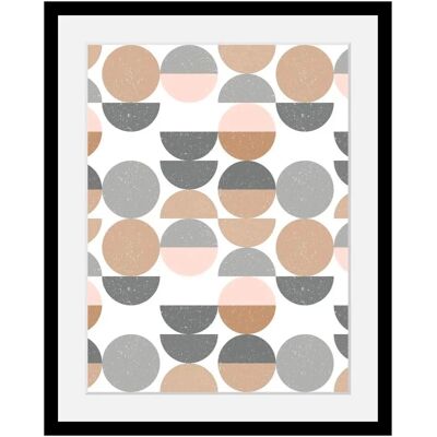 QUEENCE - Punkte Bilder - 30x40x3 cm - Wandkunst QUEENCE - Punkte Bilder - 30x40x3 cm - Wandkunst