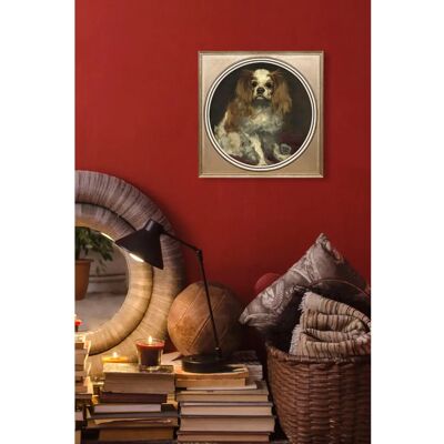 QUEENCE Hund Acrylglasbild - 40x40x2.4cm QUEENCE Hund Acrylglasbild - 40x40x2.4cm