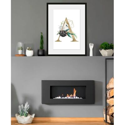 QUEENCE - A - 30x40 cm - Goldrahmen - Wandbild Kunstdruck QUEENCE - A - 30x40 cm - Goldrahmen - Wandbild Kunstdruck