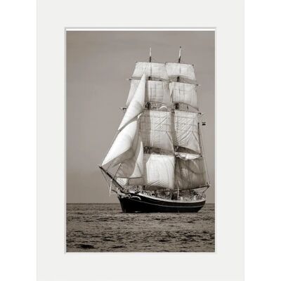 QUEENCE - Jack - Grau - 30 x 40 cm - Wall art print QUEENCE - Jack - Grau - 30 x 40 cm - Wall art print