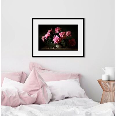 QUEENCE - Lucia - Rosa - 40x30 cm - Wandbild QUEENCE - Lucia - Rosa - 40x30 cm - Wandbild