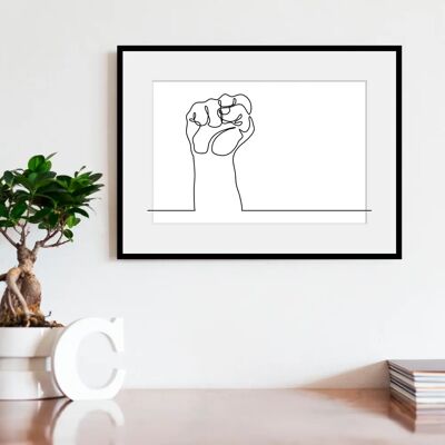 QUEENCE I want to break free - 70x50 cm - Querformat - Wandbild QUEENCE I want to break free - 70x50 cm - Querformat - Wandbild